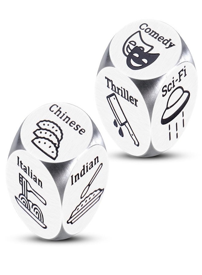 Aeonovs Valentines Gift for Him Her 2026, Food Dice, Movie Night Supplies, Mens Valentines Day Gifts Baskets, Stocking Stuffers for Adults, Popular Gifts for Men, Navidad, Tenzi Dice Game - Image 1